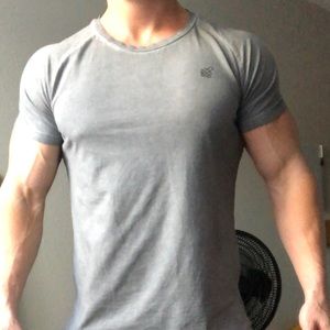 Jed North Short Sleeve Tee (Gray) (L)